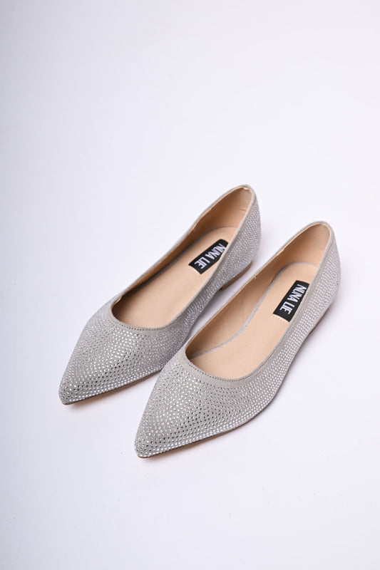 Ballerine con decorazione strass